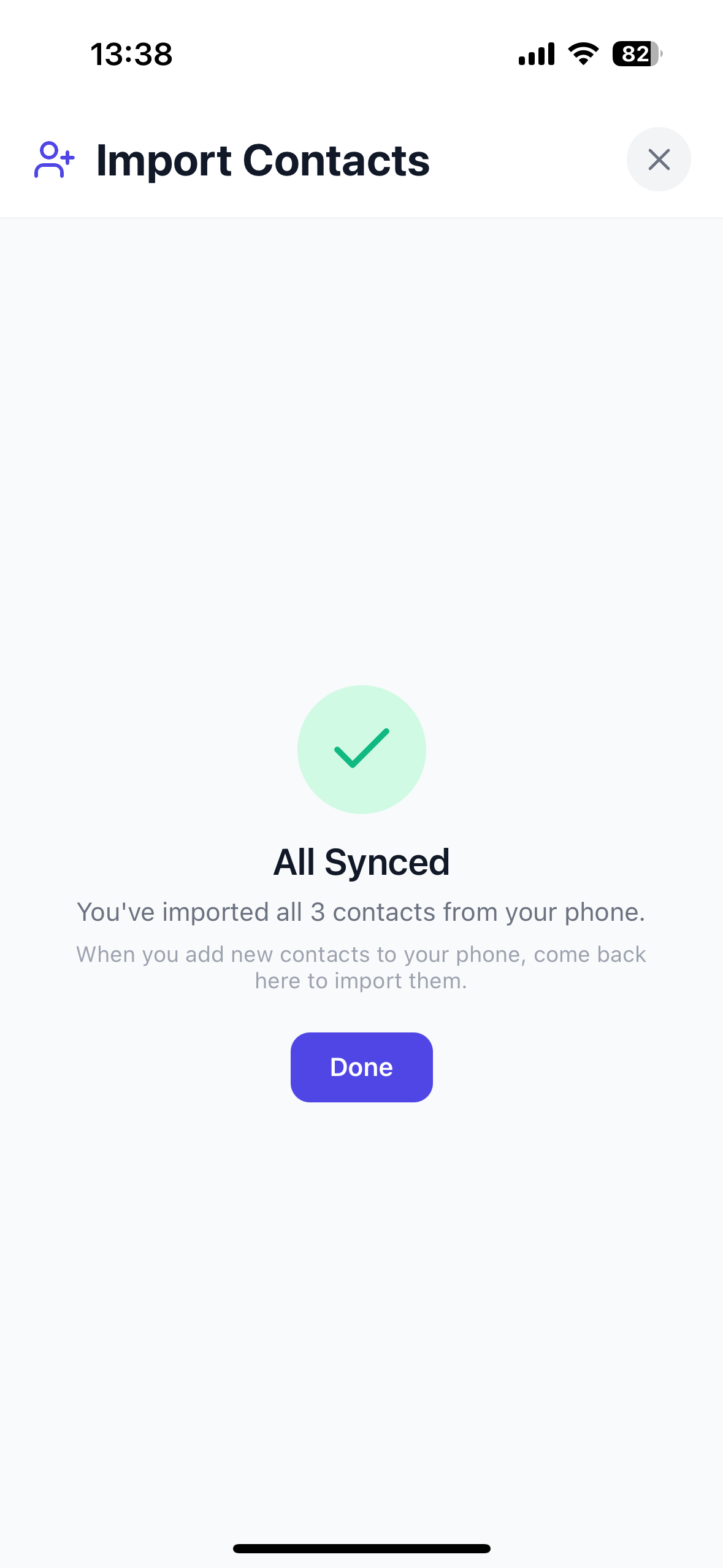 Katchy Import Contacts - All Synced